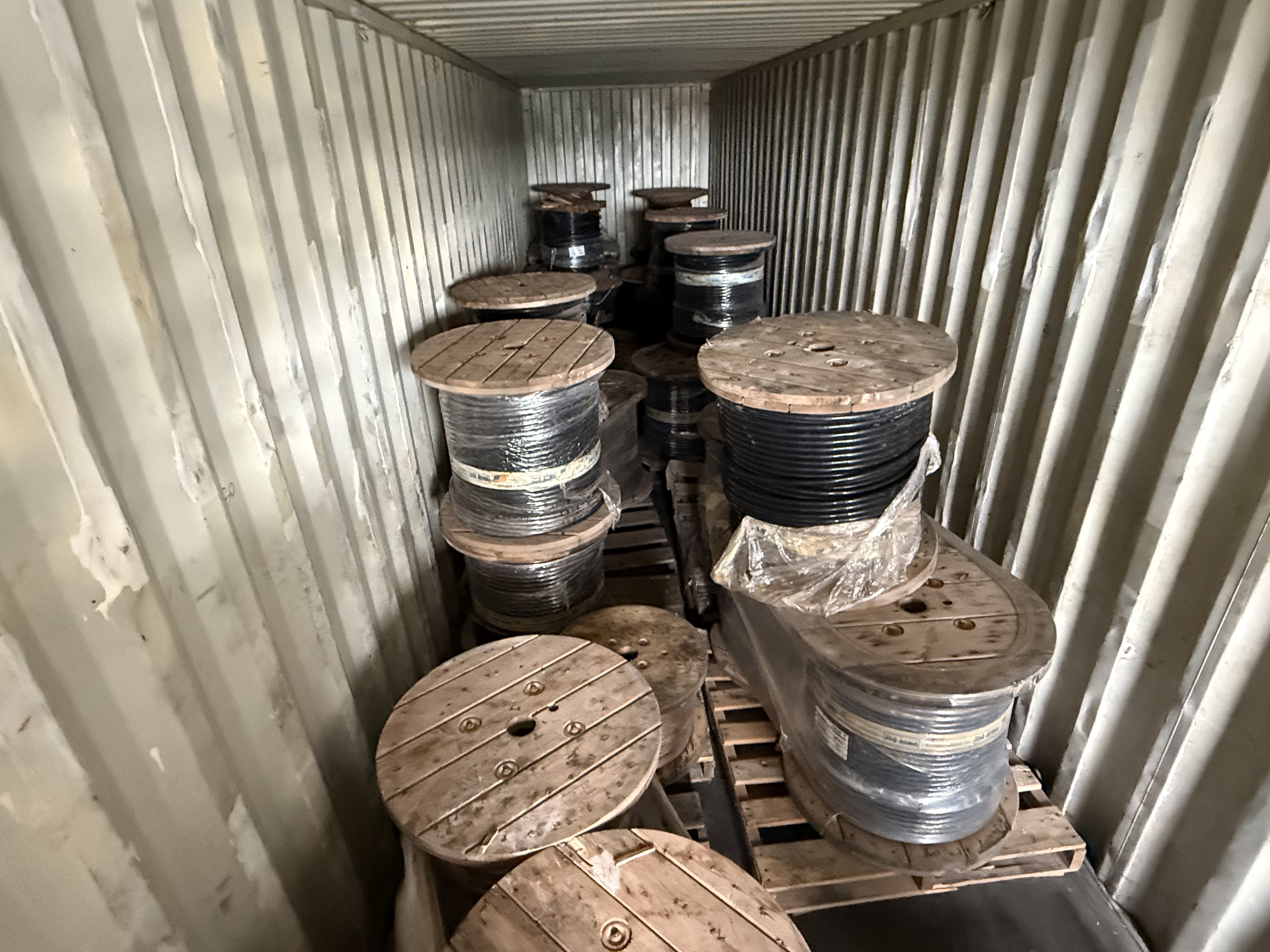 Tray, VFD & Motor Cable industrial wire inventory